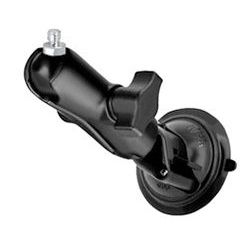 (RAM-B-166-237) Twist Lock Suction Mount With 1/4"-20 Camera Base (1" ball)
